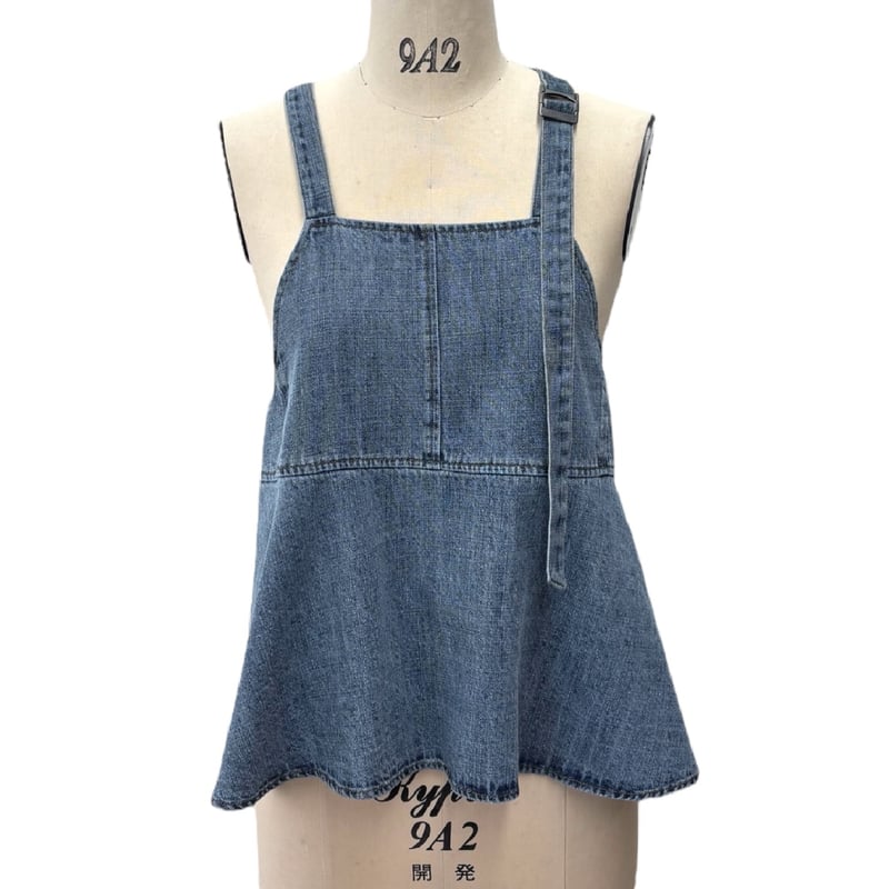 2025autumn リネン混デニムぺブラムビスチェ 855705 〜ayane〜 | s