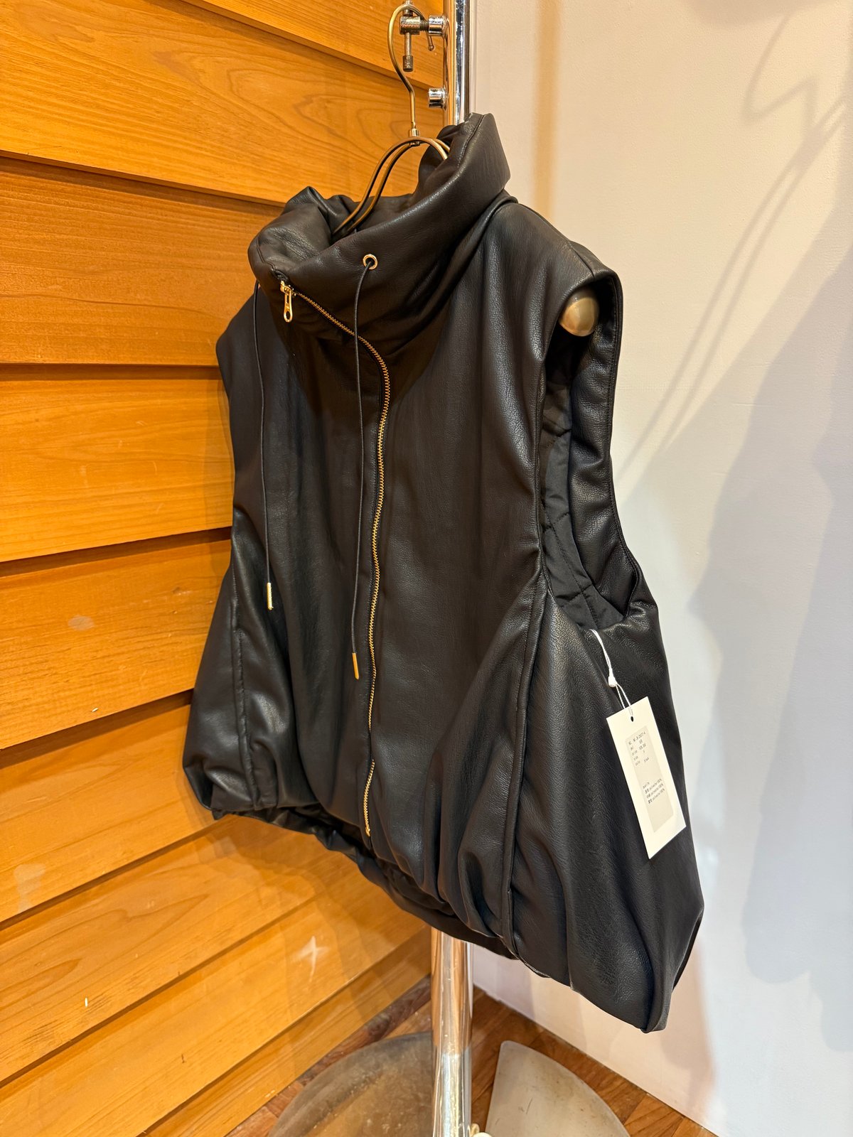 今期新作★MARGAUX VINTAGE レザーベスト マルゴー レザーベスト ~margaux vintage~ MG JK-25077-A | select