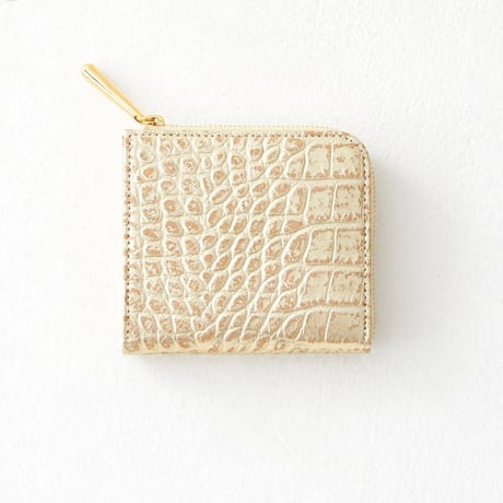 LZip S (Croco embossed）　～Coquette～