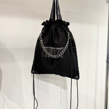 MAISON MAVERICK PRESENTS メゾンマヴェリックプレゼンツ61MC9022] MAVERICK LOGO Nylon Bag