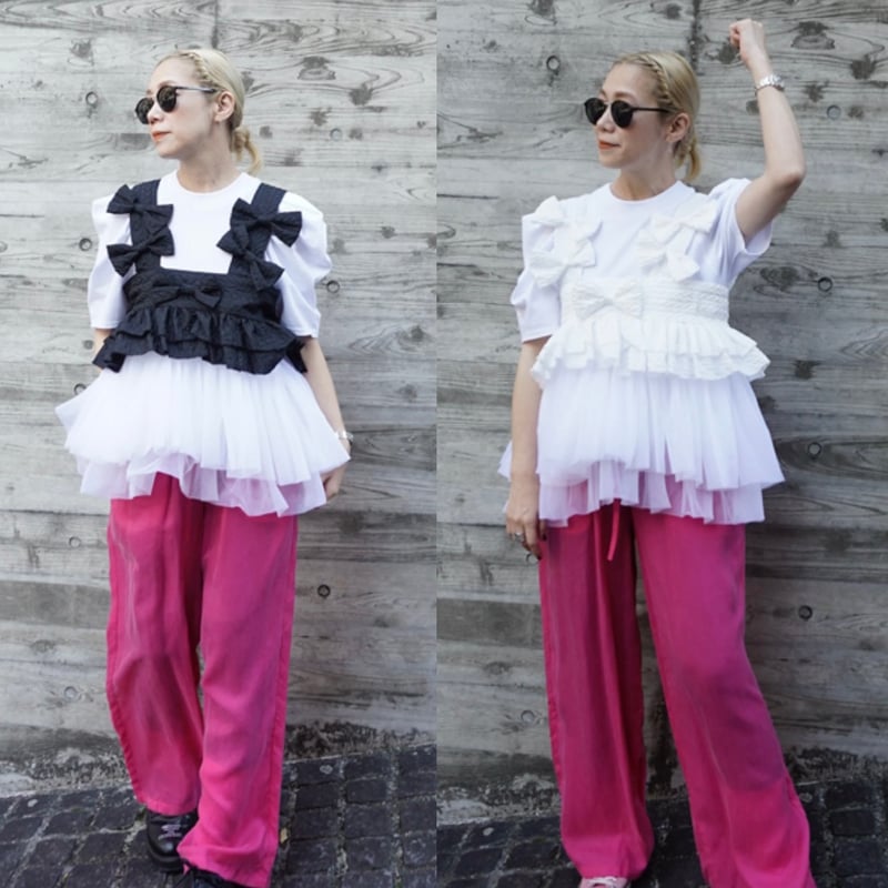 2026summer Thomas magpie トーマスマグパイ リボンビスチェ(22621