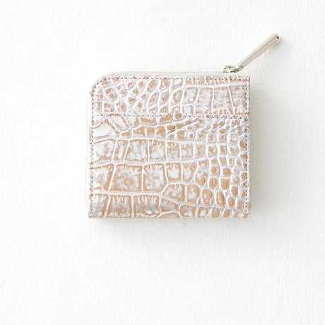 LZip S (Croco embossed）　～Coquette～