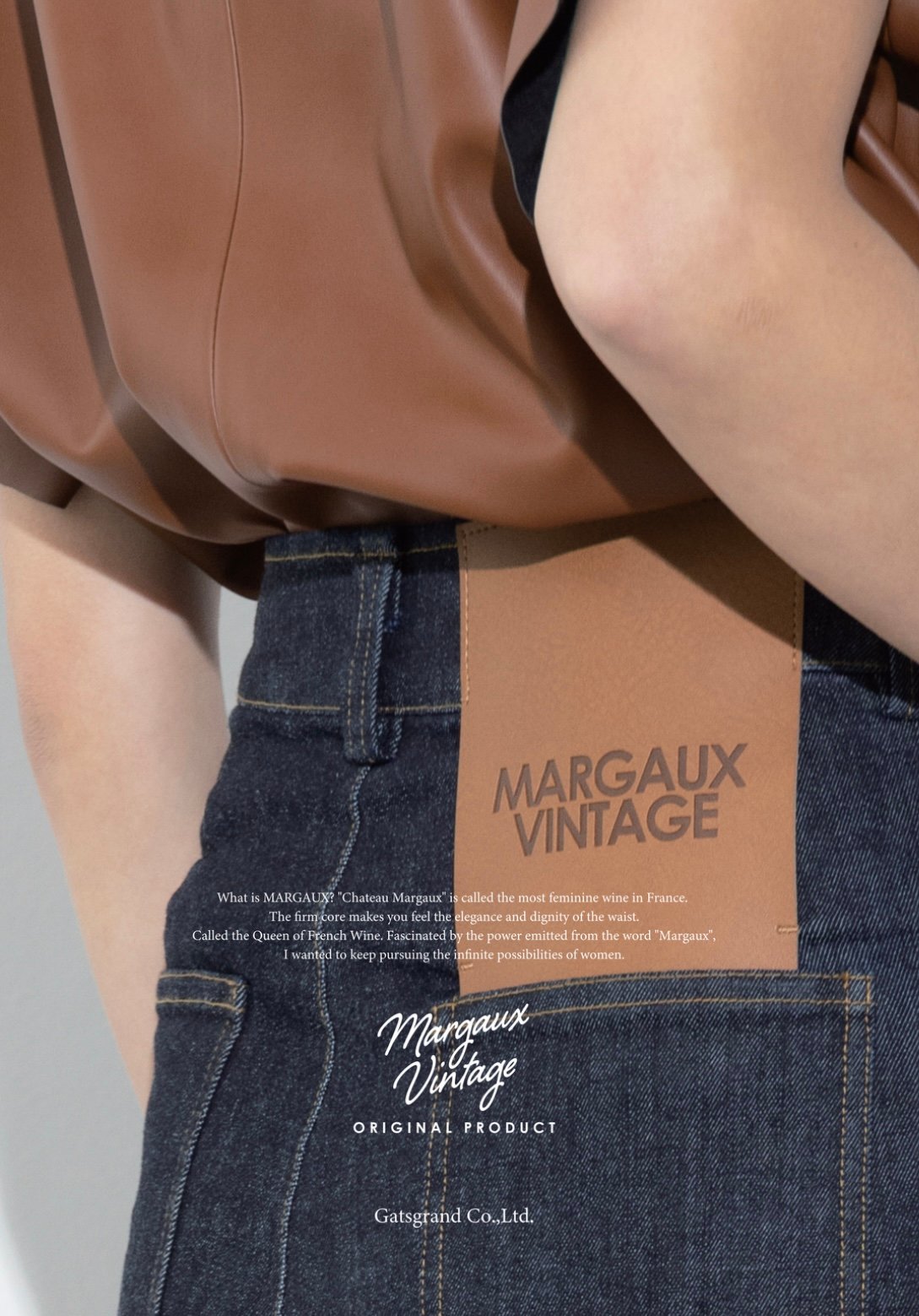 MARGAUX VINTAGE デニム MARGAUX vintage（マルゴーヴィンテージ）』ワン