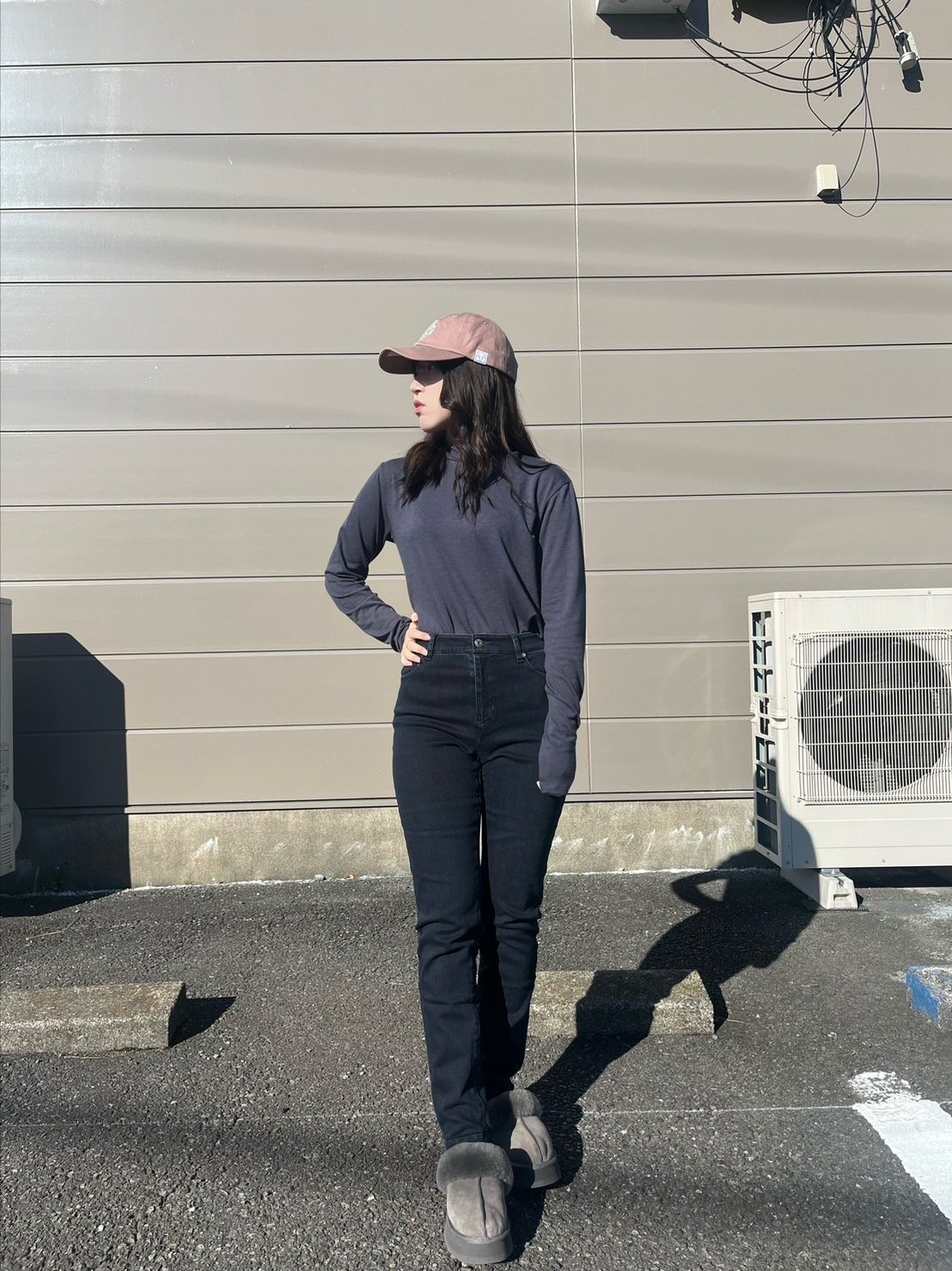 ayane 裏起毛スキニーデニム38 楽天市場】ayane(アヤン）裏起毛スキニーデニム[レディース