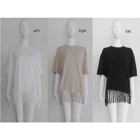 BO23-118T Fringe Hem Remake T ～Boutique Ordinary～