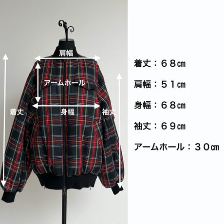 予約商品！2026winter トーマスマグパイ THOMAS MAGPIE  リバーシブルブルゾン　タータンチェック(2264531)【先行予約：11月お届け】