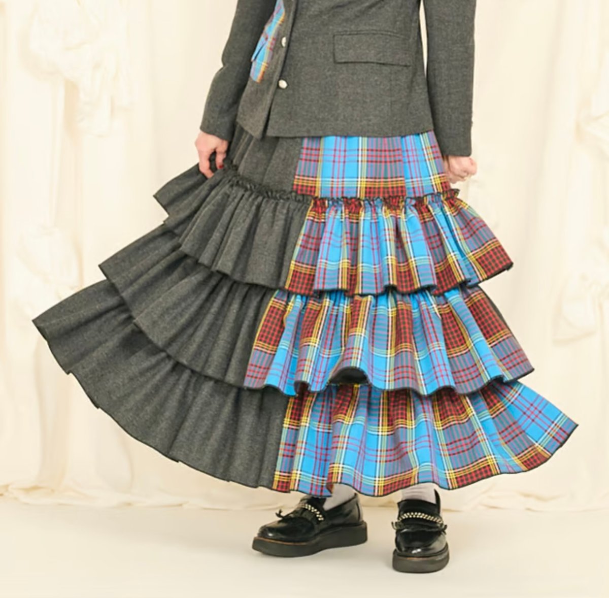 受注予約商品！2025winterトーマスマグパイ Thomas magpie チェックスカ