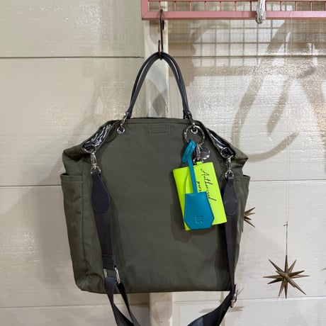 2026SS 【STORY】PL REVERSIBLE STORAGE TOTE M introduction : ポリエステル リバーシブル ストレージ トートM
