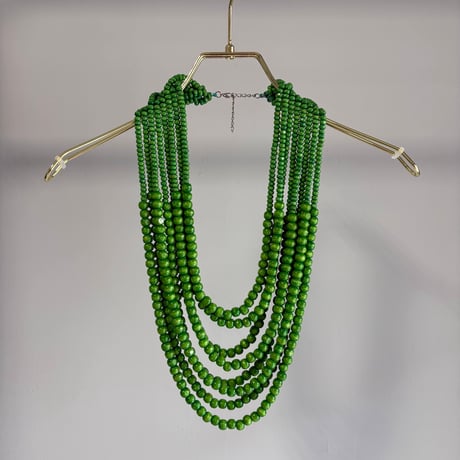 2026 spring summer 木製ビーズネックレス ~margaux vintage~ MG AC-26064 -S