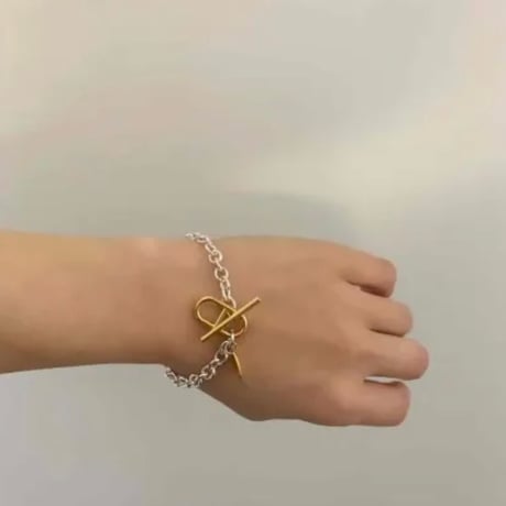 Bicolor Bracelet　BRB-22106　〜bluerank〜