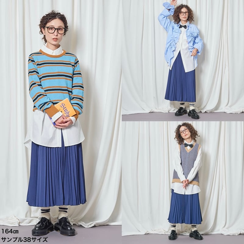 予約商品! 2026Spring Thomas magpie トーマスマグパイプリーツ(226