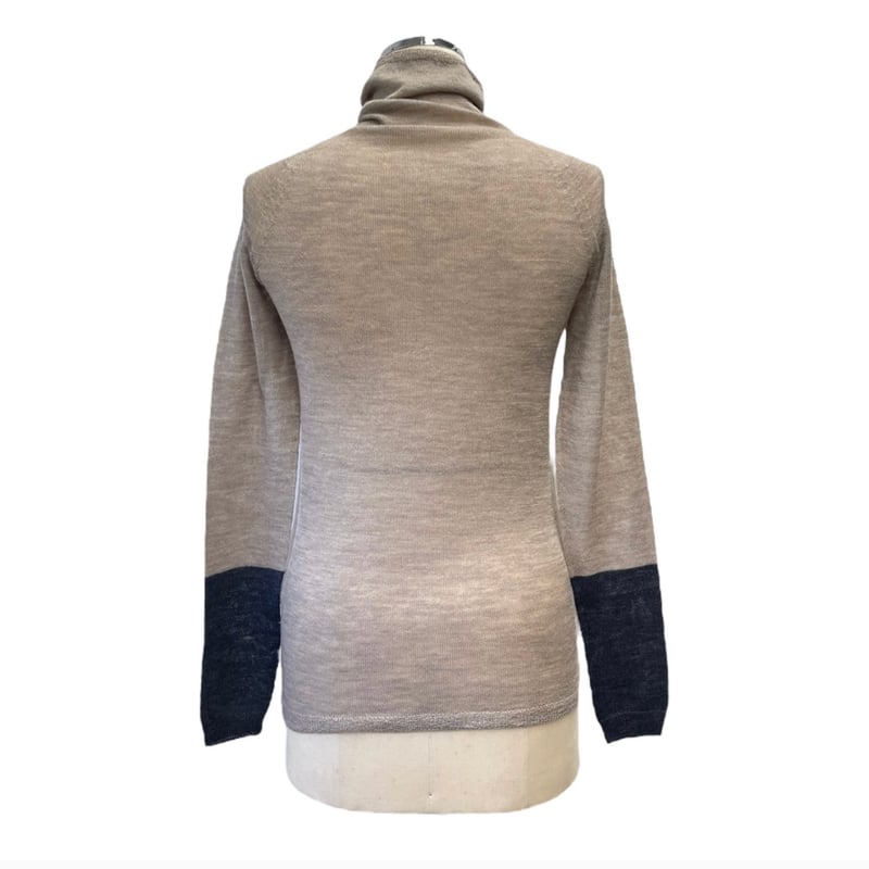 バイカラースリーブニット 854736 〜ayane〜 | selectshop nonfi