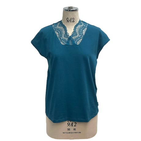 デコルテレースフレンチスリーブTシャツ　824507〜ayane〜