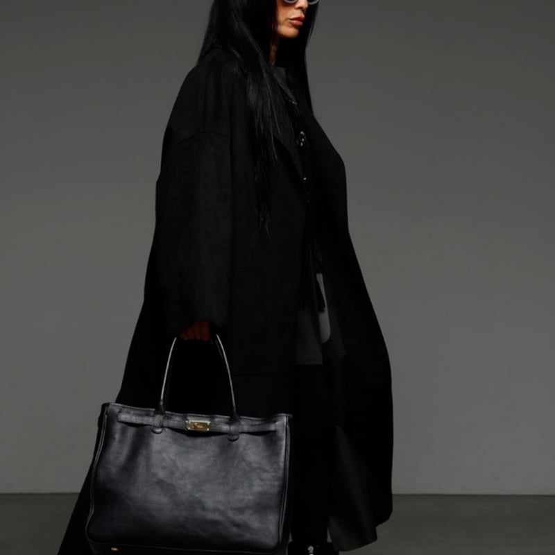 【新品未使用】LAUREN MANOOGIAN エリオポール アルパカ混フード付 FRAMeWORK（フレームワーク）の「【LAUREN MANOOGIAN】フードツキ