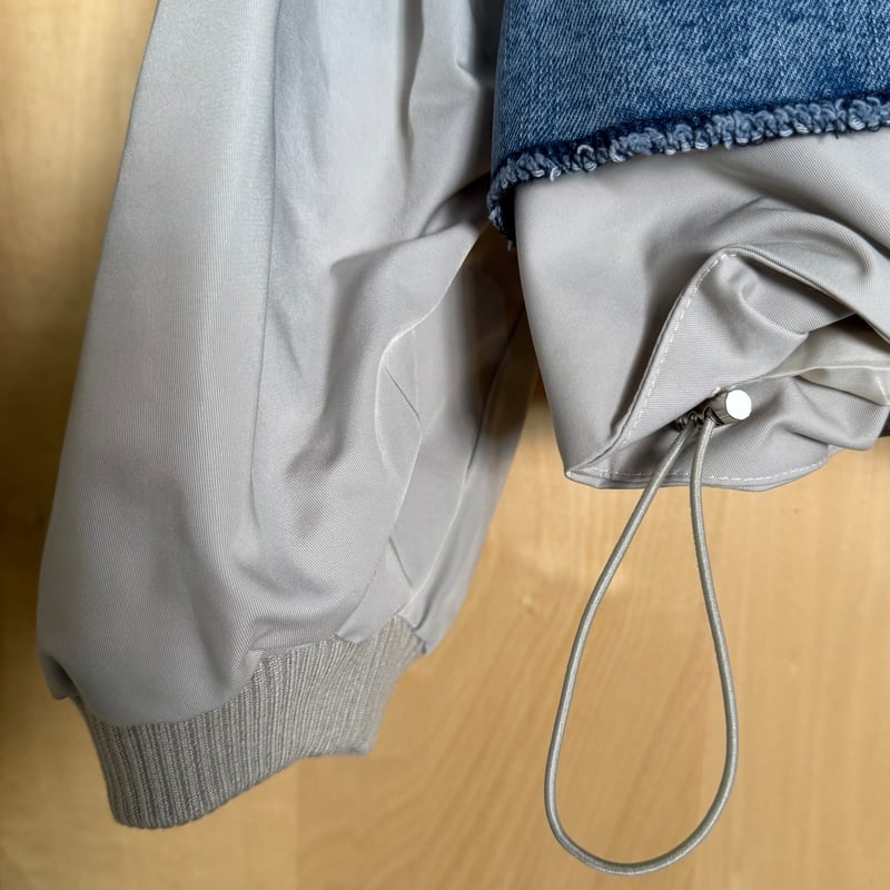 異素材デニムブルゾン ~micalle micalle~ MMG108JDC | select