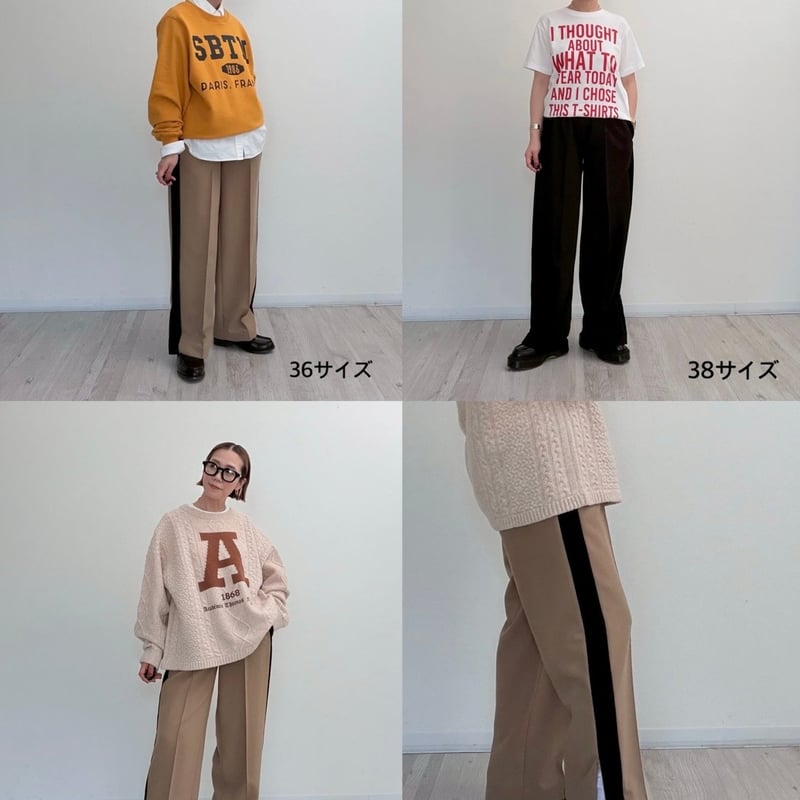 予約商品！2026winter トーマスマグパイ ラインパンツ(2264333)【先行