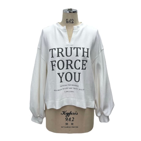 ダンボール鹿の子キーネックプルオーバー  854738 〜ayane〜