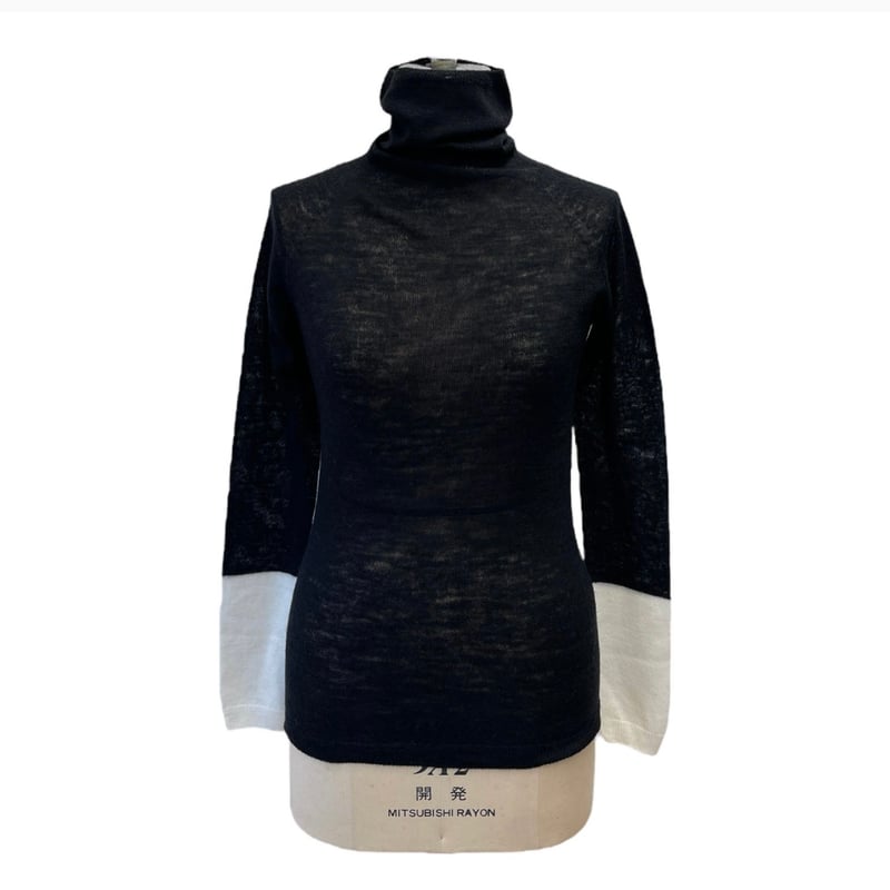 バイカラースリーブニット 854736 〜ayane〜 | selectshop nonfi