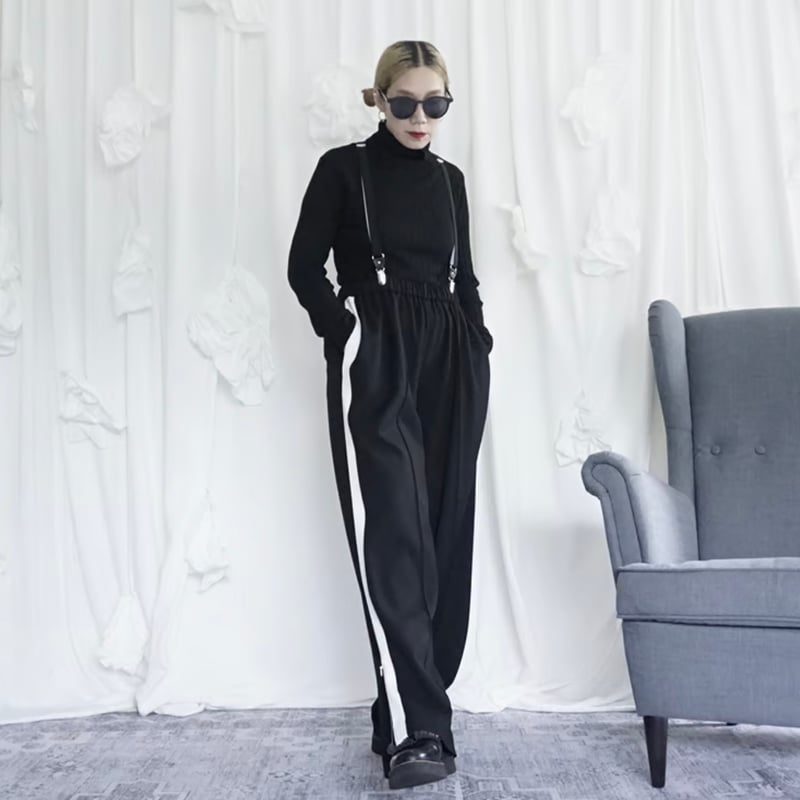 ♡2025winter♡トーマスマグパイ♡ニット ジャケット ブラック 2025winterトーマスマグパイ Thomas magpie 襟付きニットジャケット(2