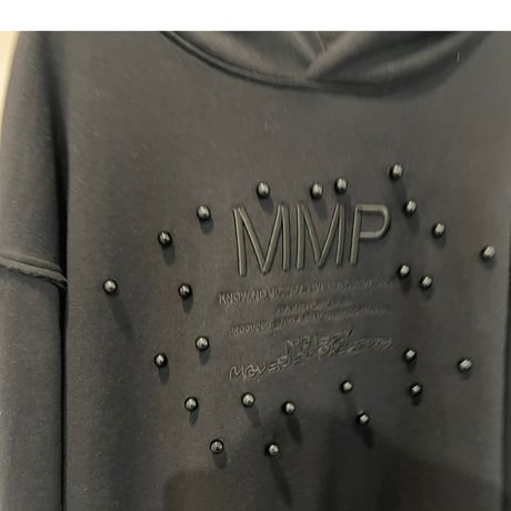 予約商品!MAISON MAVERICK PRESENTS メゾンマヴェリックプレゼンツ2026aw[63MM5171] Pearl Detail MMP Hoodie