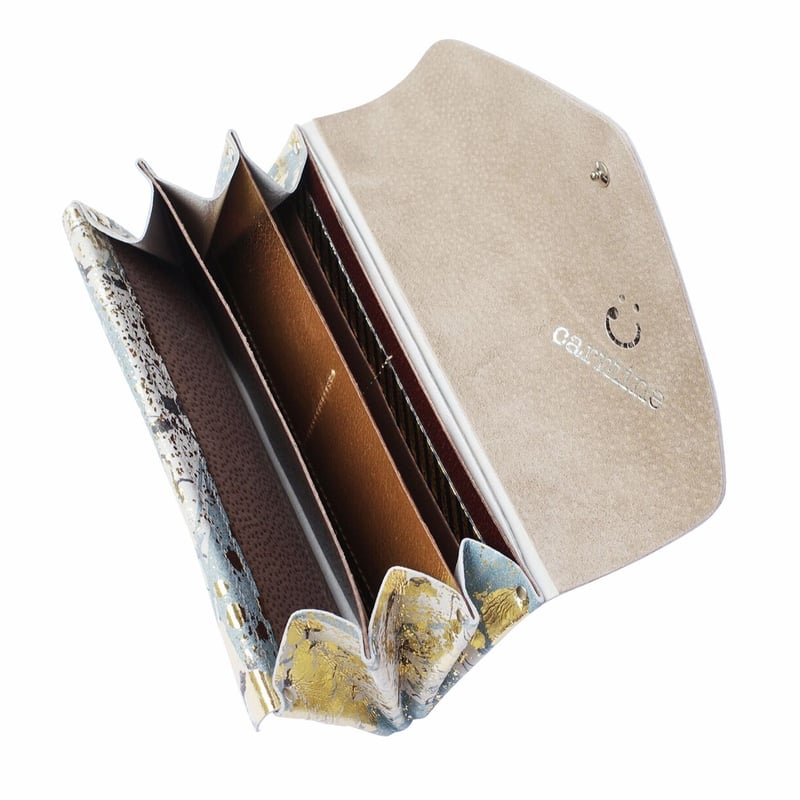 New! レザー ロングウォレット リキッド【Leather Long Wallet Liqu