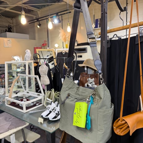 2026SS 【STORY】PL REVERSIBLE STORAGE TOTE M introduction : ポリエステル リバーシブル ストレージ トートM