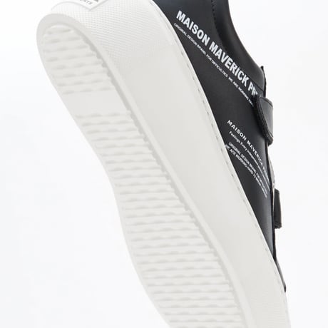MAISON MAVERICK PRESENTS メゾンマヴェリックプレゼンツ　Velcro designマジックテープデザイン  MS2442 ブラック