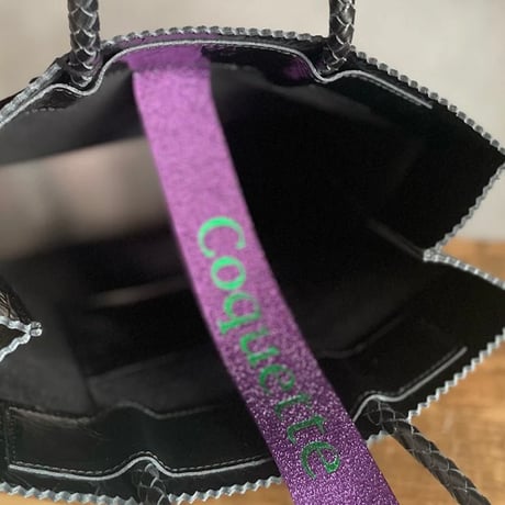 Leather TOTE レザートート（シャイニー）～Coquette～