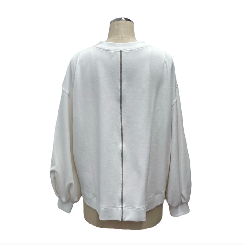 ダンボール鹿の子キーネックプルオーバー 854738 〜ayane