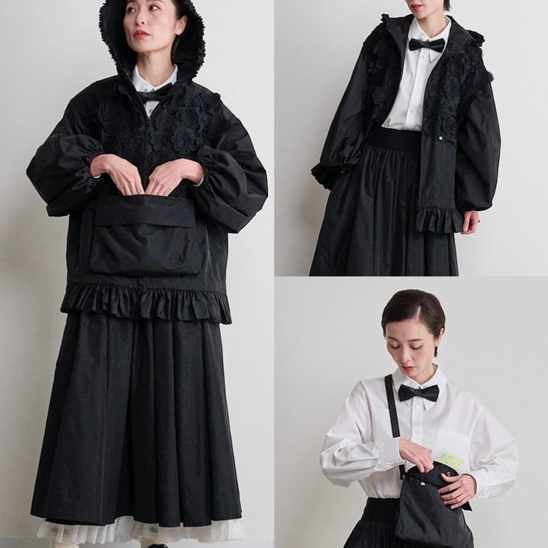 Thomas magpie トーマスマグパイ フラワーレース アノラック(2263501)