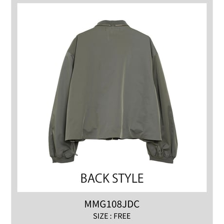 異素材デニムブルゾン　~micalle micalle~ MMG108JDC