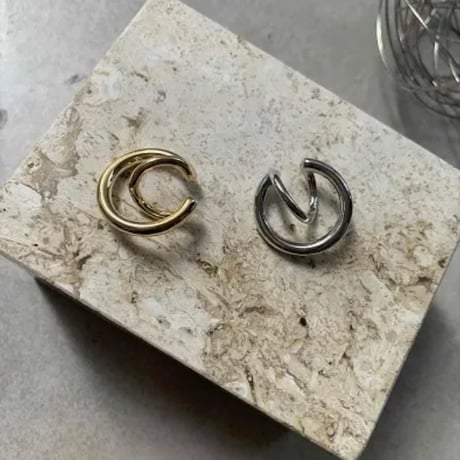 big ring ear cuff BREC-077〜 BLUE RANK〜