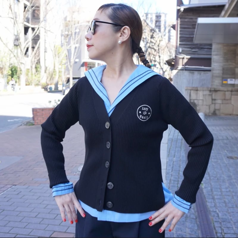 ✨️希少✨️THOMAS MAGPIE トーマスマグパイ リブ編みカーディガン 2025autumn Thomas magpieトーマスマグパイ リブカーディガン