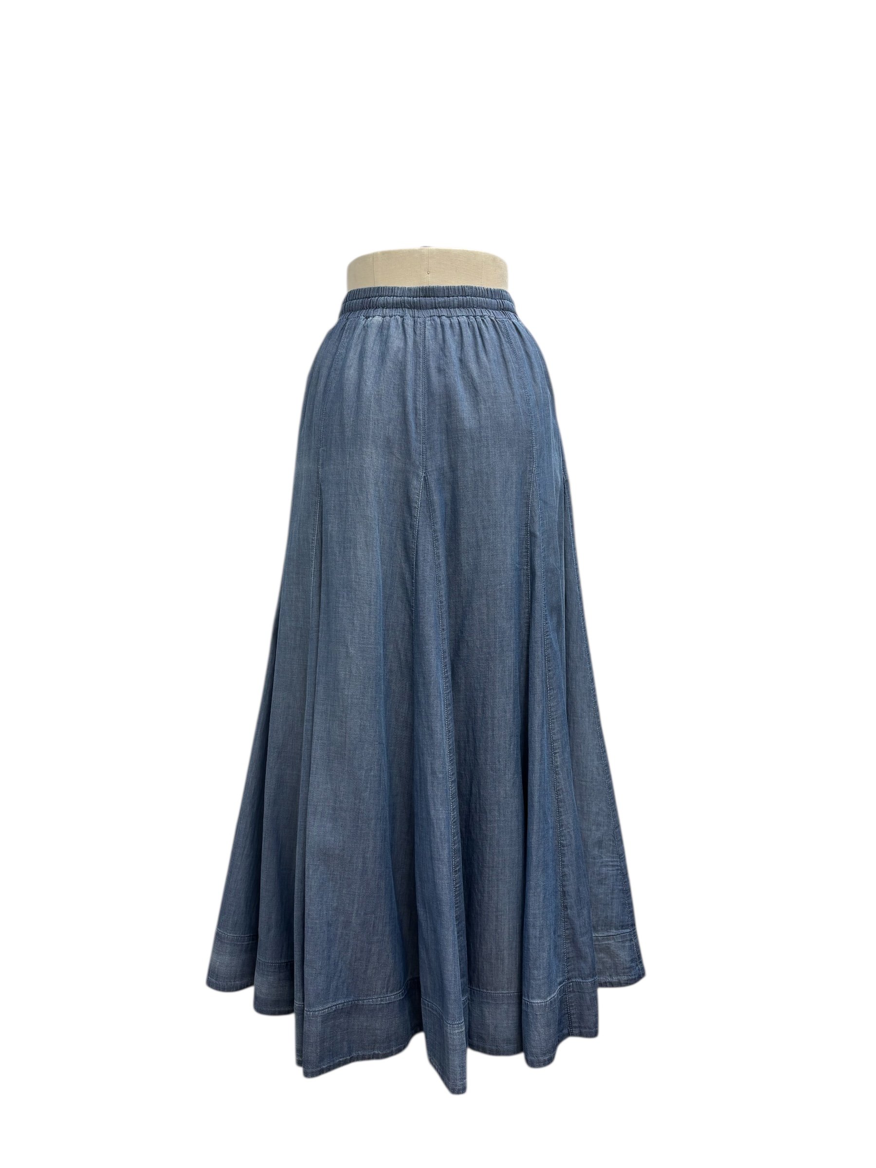 16枚ハギシアーデニムフレアスカート816303〜ayane〜 | selectshop no