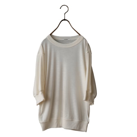 SUMMER WOOL HALF SLEEVE TEE MNN-C-157　〜MANON〜