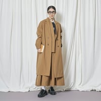 Margaret Vintage ロングコート セール】 ライトウールリバー ロングコート （その他アウター