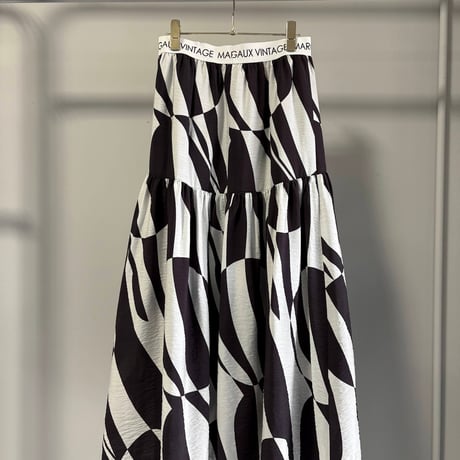 2026 spring summer ロゴウエストジオメトリックSK ~margaux vintage~ MG PT-26061 -S