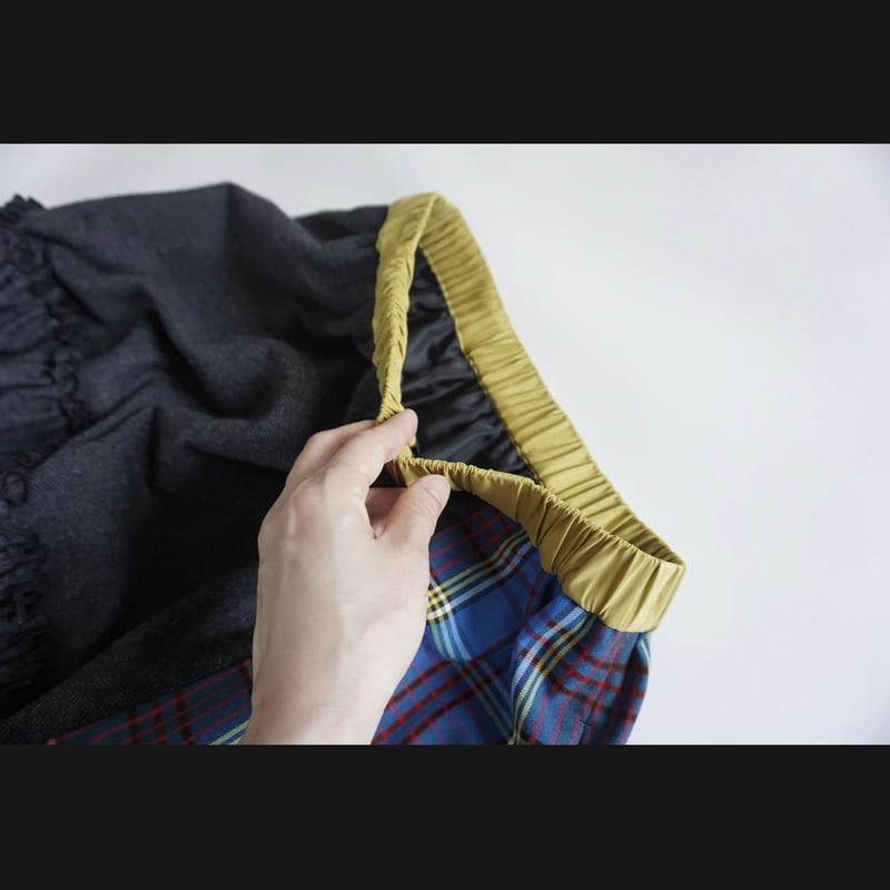 美品☆トーマスマグパイ　ウエストゴム巻きスカート thomas magpie】jacquard skirt /【トーマスマグパイ