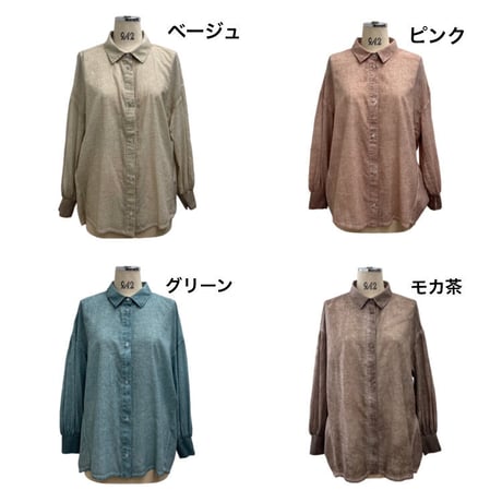 ムラ染シャツ 813305   〜ayane〜