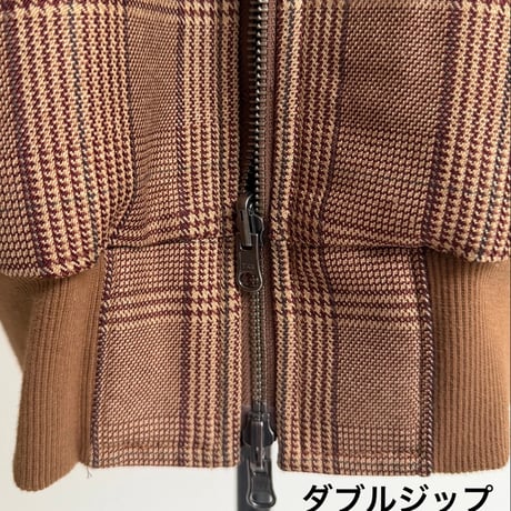 予約商品！2026winter トーマスマグパイ THOMAS MAGPIE リバーシブルブルゾン グレンチェック(2264530)【先行予約：11月お届け】
