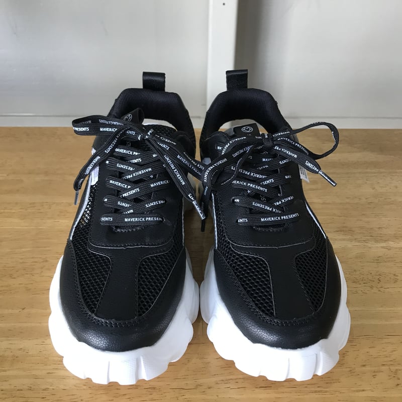 MAJOR MAVERICK PRESENTS ブラック スニーカー メゾンマーベリックプレゼンツ MAISON MAVERICK PRESENTS MAISON