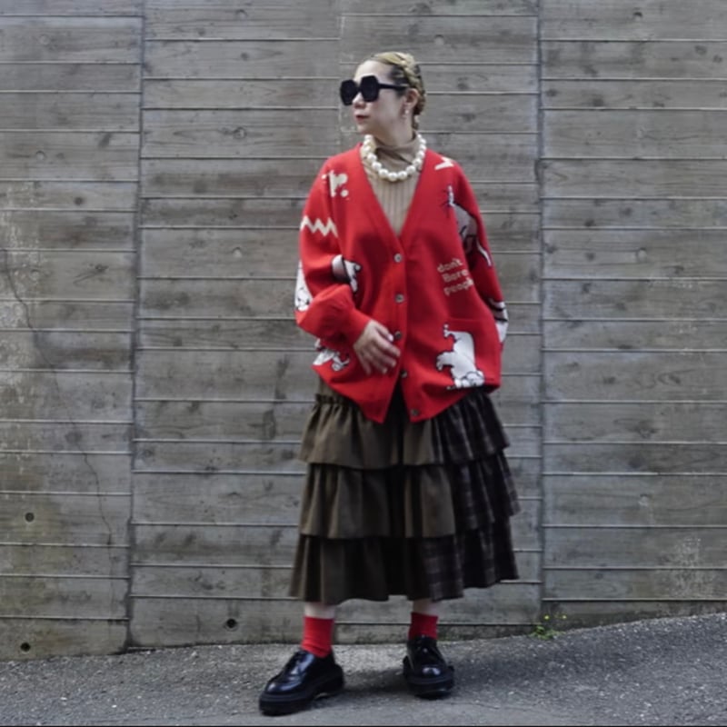 2025winterトーマスマグパイ Thomas magpie 襟付きリブニット(2254