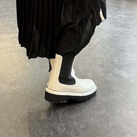 【新品未使用】希少　メゾンマヴェリックプレゼンツ　ハイテクトラックパンプス GW限定値引 新品未使用】メゾンマヴェリックプレゼンツハイテク