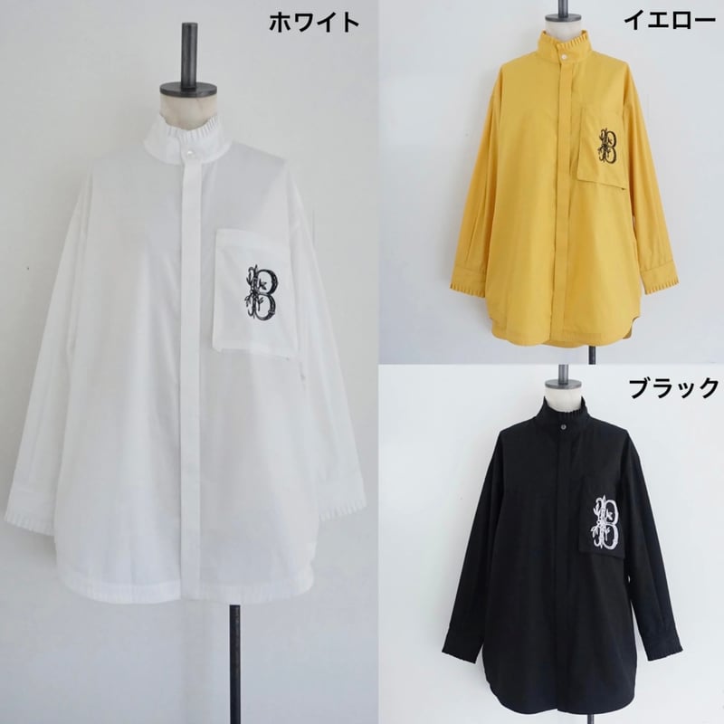 2025winterトーマスマグパイ ハイネックBIGシャツ(2254110) | sele