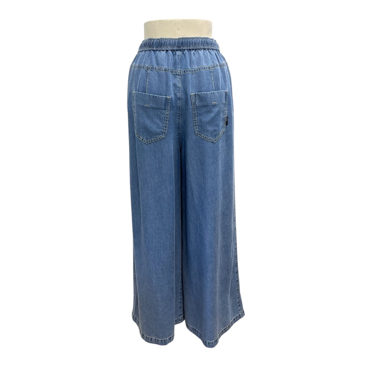 2025summer テンセルデニムタックワイドパンツ 825508 〜ayane