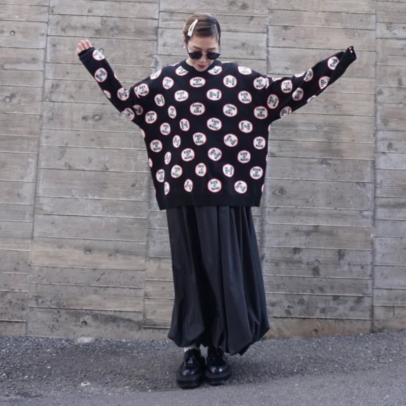 2025autumn Thomas magpieトーマスマグパイ レイジー ニット(22537