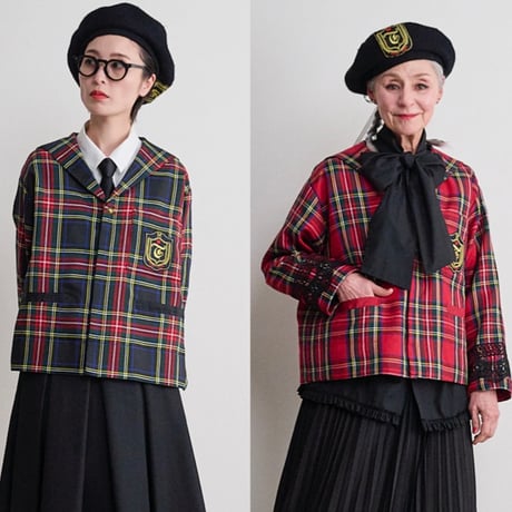 予約商品！2026AutumnTHOMAS MAGPIE　トーマスマグパイ チェックジャケット(2263205)【先行予約：10月お届け】