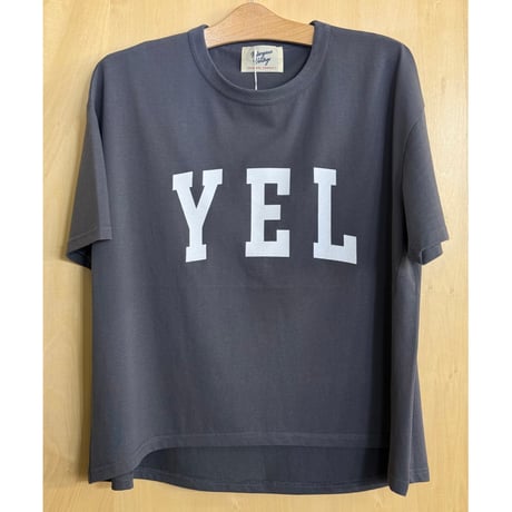 2026pre spring  YEL Tシャツ（パウダー加工）　~margaux vintage~ MG CT-26033-S