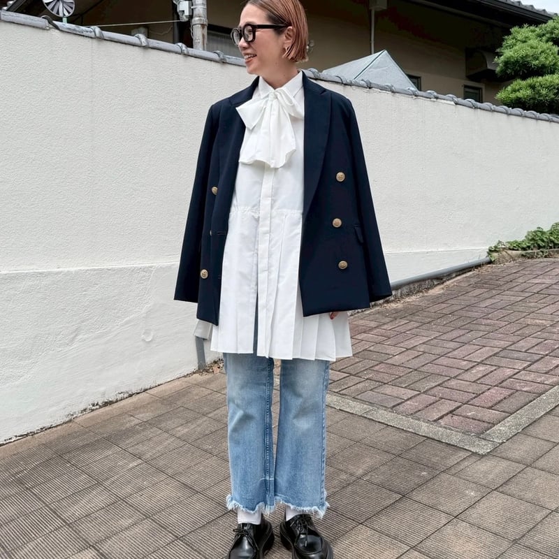 予約商品！2026winter トーマスマグパイ リボンプリーツシャツ(2264430