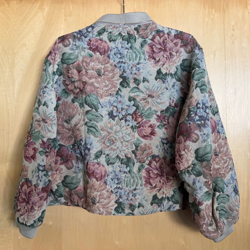 MICALLE MICALLEフラワープリントデニムジャケット 新品 フラワー